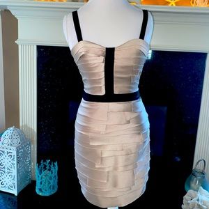 Champagne Bebe dress ♥️♥️